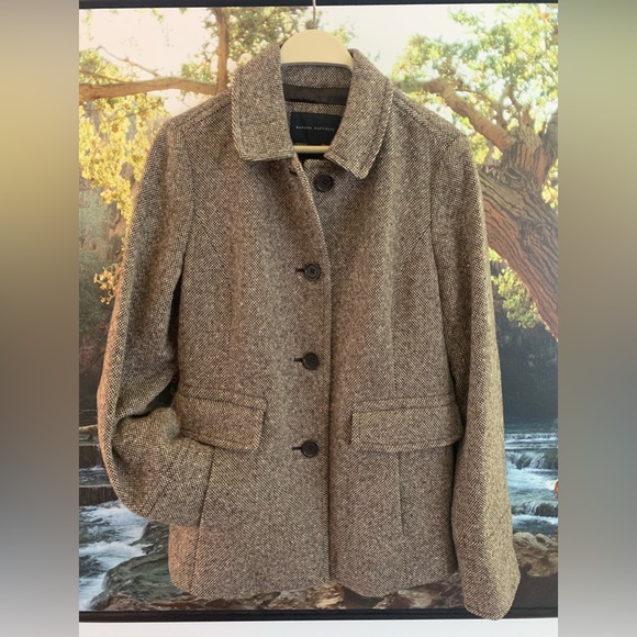 Banana Republic Jackets & Blazers - BANANA REPUBLIC  WOOL brown Blazer/Coat Women's Size Medium M